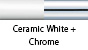 Ceramic White & Chrome