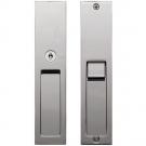 Recessed handle integrated with Cylinder lock 38mm-50mm