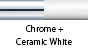 Chrome & Ceramic White