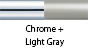 Chrome & Light Gray
