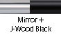 J-Wood Black & Mirror