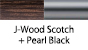 J-Wood Scotch & Pearl Black