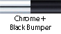 Chrome & Black Bumper