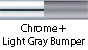 Chrome & Light Gray Bumper