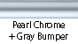 Pearl Chrome & Gray Bumper