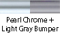 Pearl Chrome & Light Gray Bumper