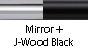 Mirror & J-Wood Black